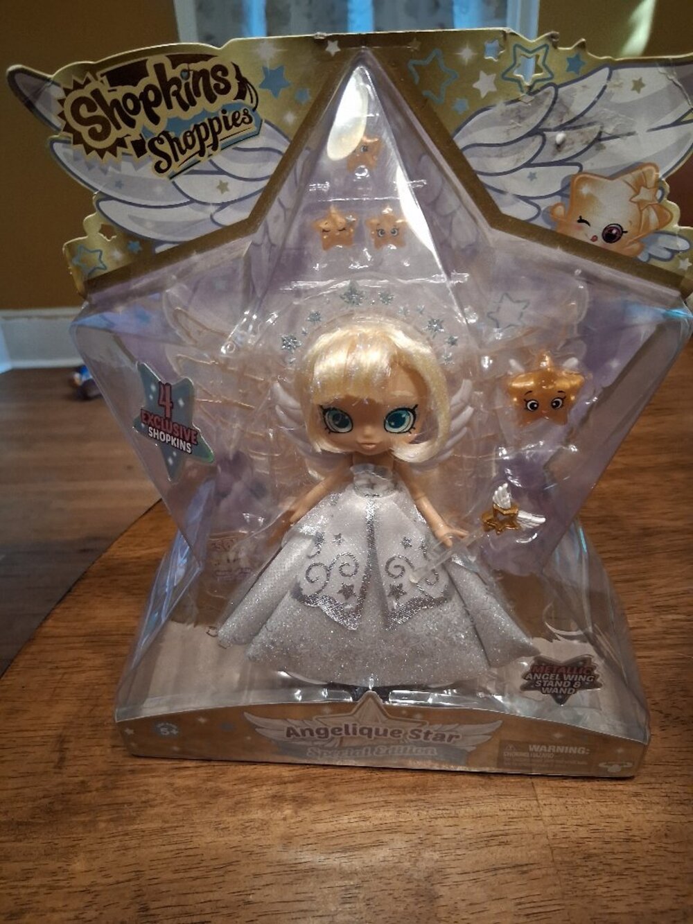 Shopkins Shoppie Doll | Angelique Star | Special Edition Angel Doll